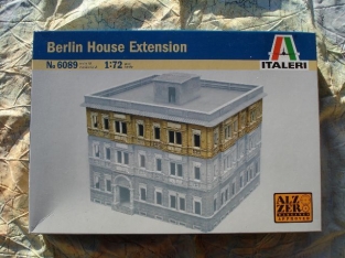 Italeri 6089 BERLIN HOUSE Extension diorama WO2